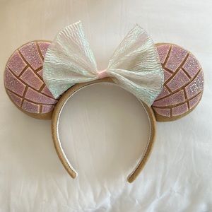 Pink Concha Mickey Ears